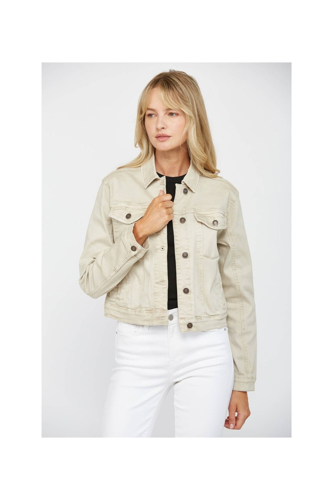 Sand - Stretch Classic Jacket