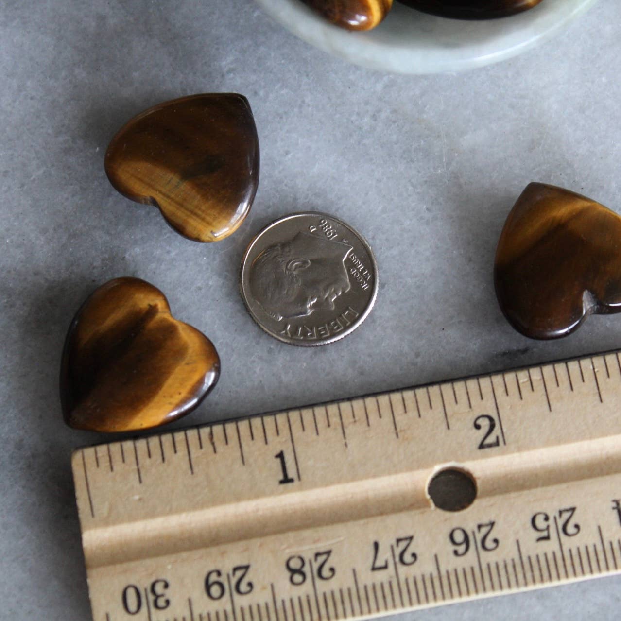 Tiger's Eye Heart (Crystals & Stones)