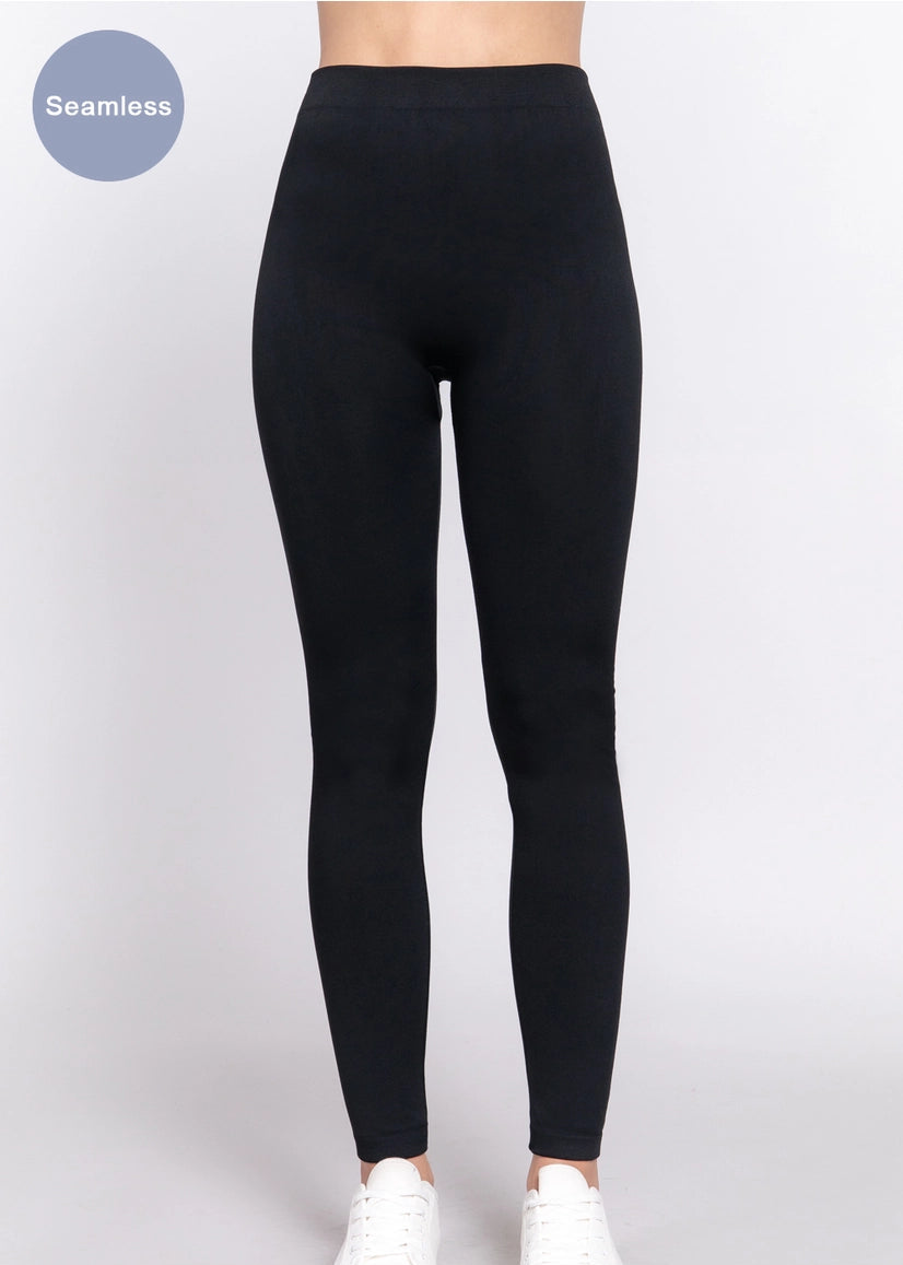 Active Basic Inner Brushed Seamless Leggings
