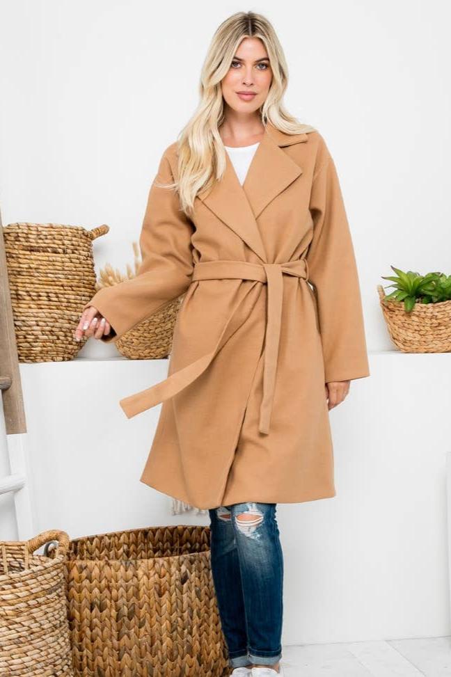 ZiA Apparel Caramel Coat