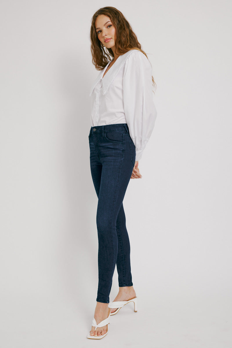KanCan Super Dark High Rise Skinny. Fall Clearance!