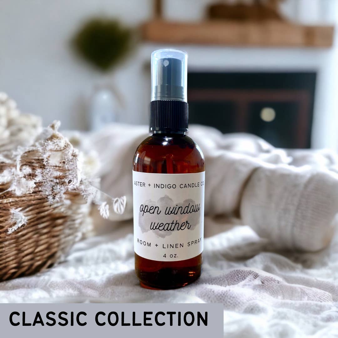 Aster & Indigo Candle Co. Room & Linen Spray