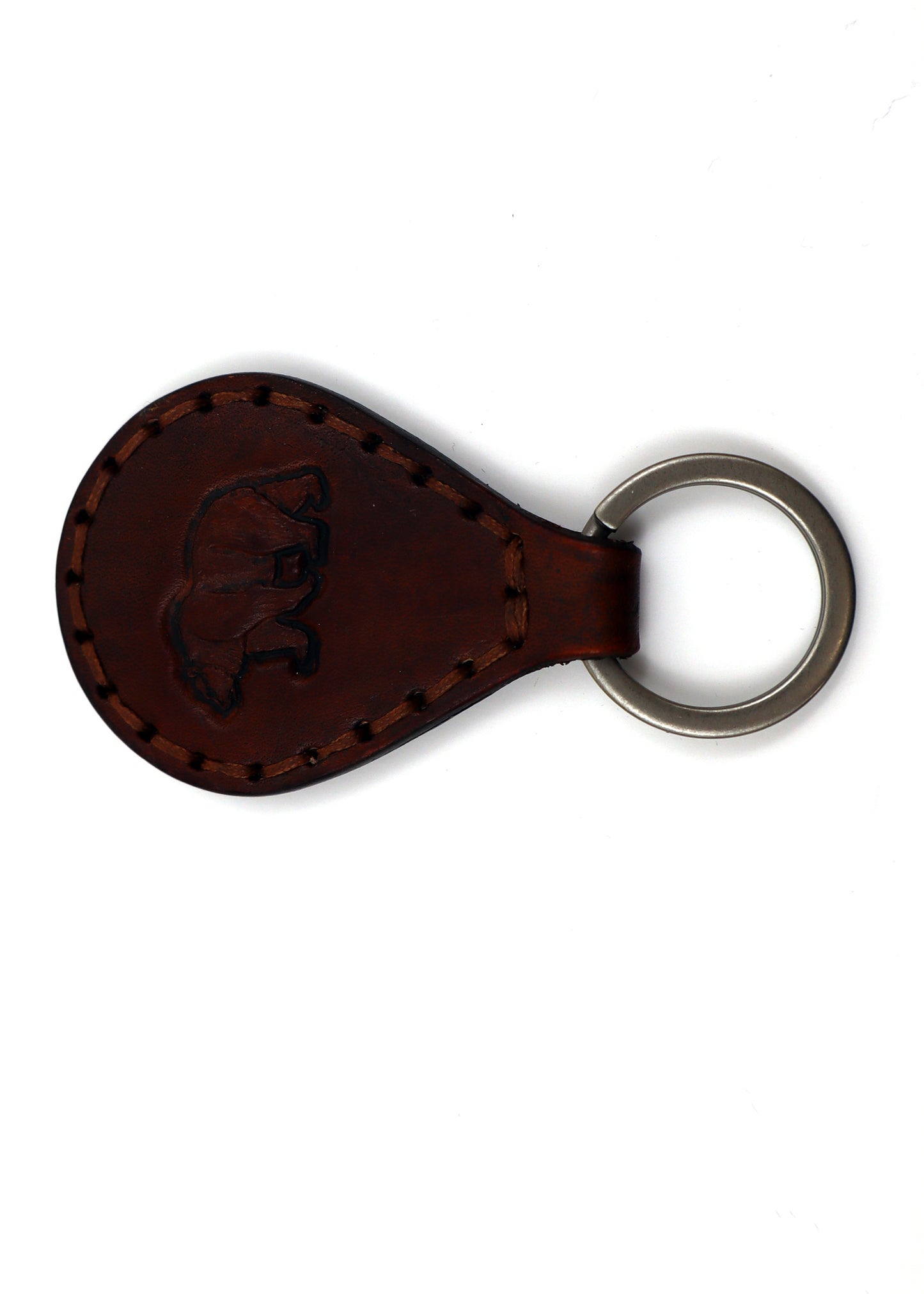 Hank's Stitch Work's Leather Coasters & Key Rings.