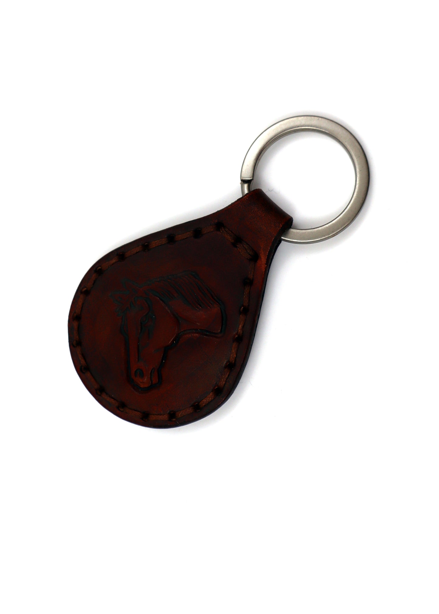 Hank's Stitch Work's Leather Coasters & Key Rings.