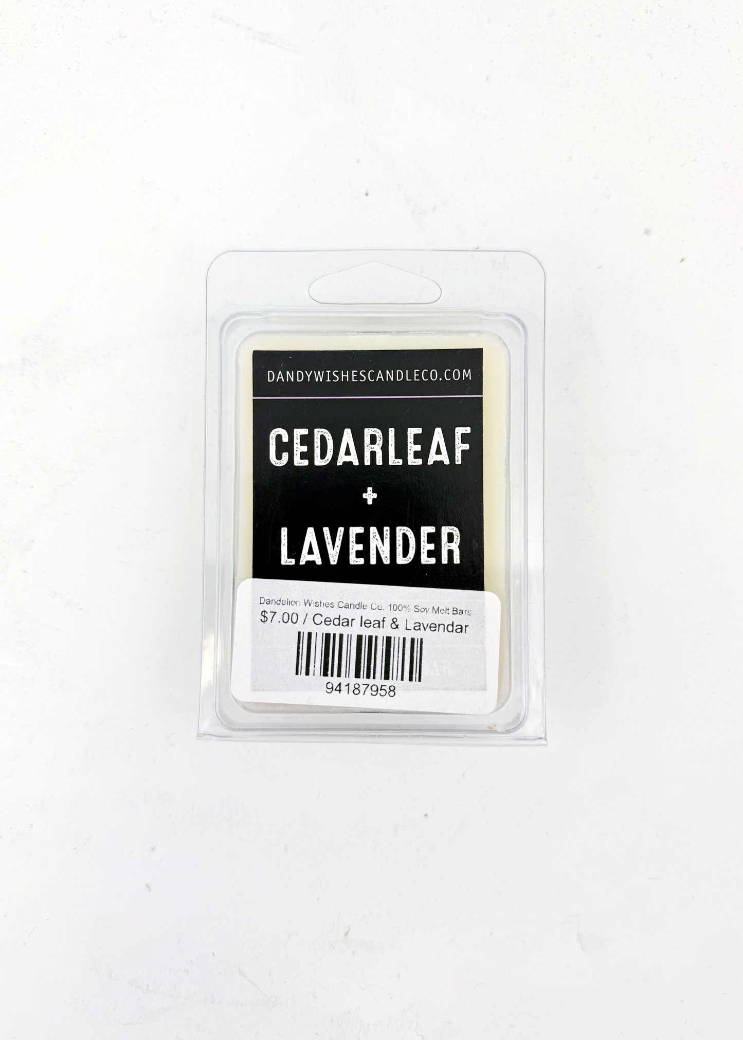 Dandelion Wishes Candle Co. 100% Soy Melt Bars