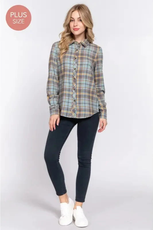 Active Basic Long Sleeve With Suede Patch Shirt