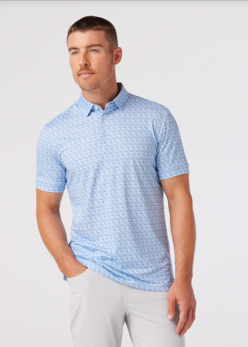 Mizzen + Main Carts & Cocktails Versa Polo.