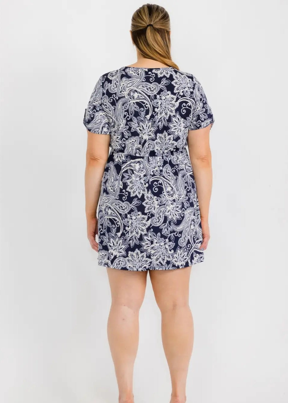 Perseption Plus Zip and Pocket Front Shirt Dress