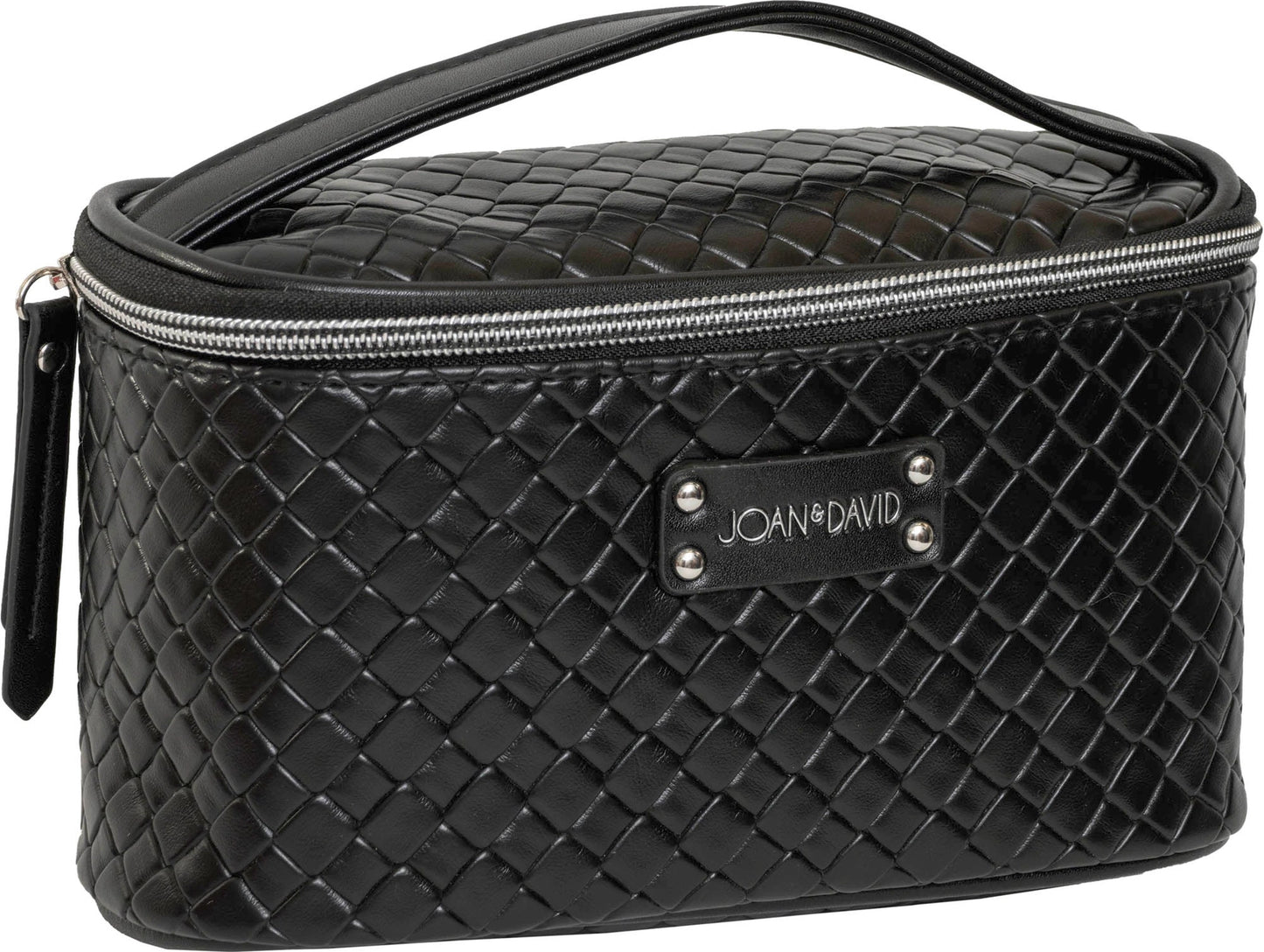 Magid Joan & David Woven 4 Piece Clear Cosmetic Bag Set