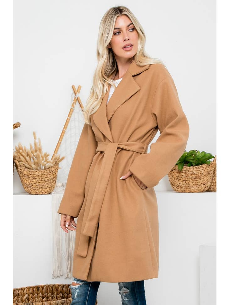 ZiA Apparel Caramel Coat