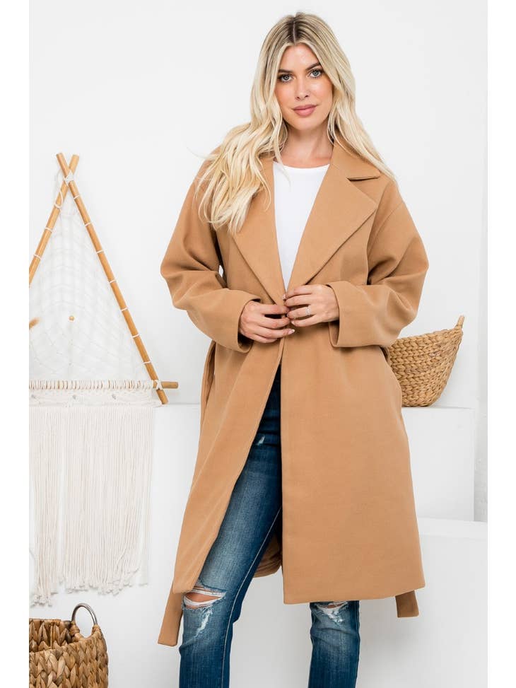 ZiA Apparel Caramel Coat
