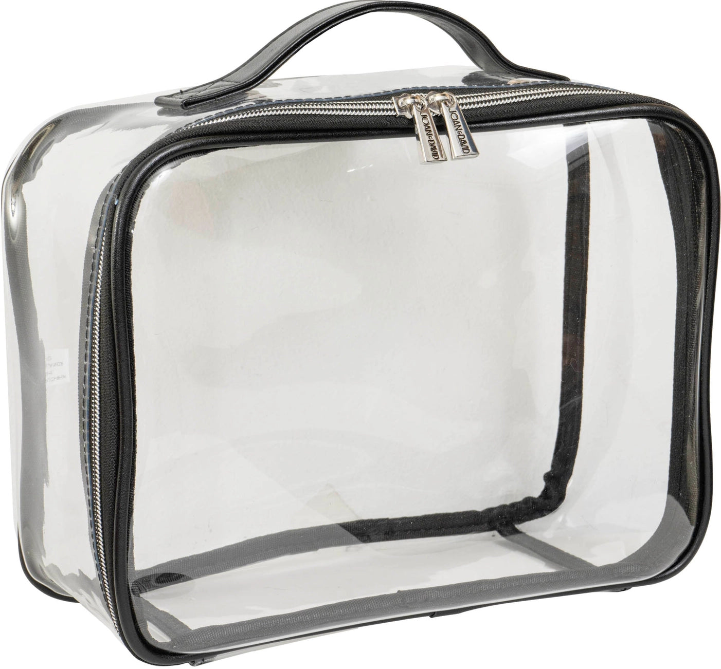 Magid Joan & David Woven 4 Piece Clear Cosmetic Bag Set