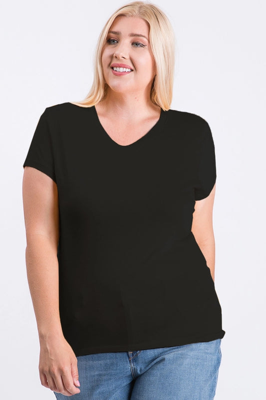 Story Teller Basic V-Neck Tee