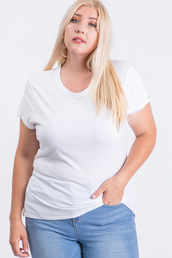 Story Teller Basic V-Neck Tee