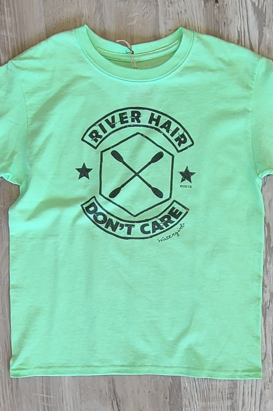 Girl's River Hair Don't Care Tee