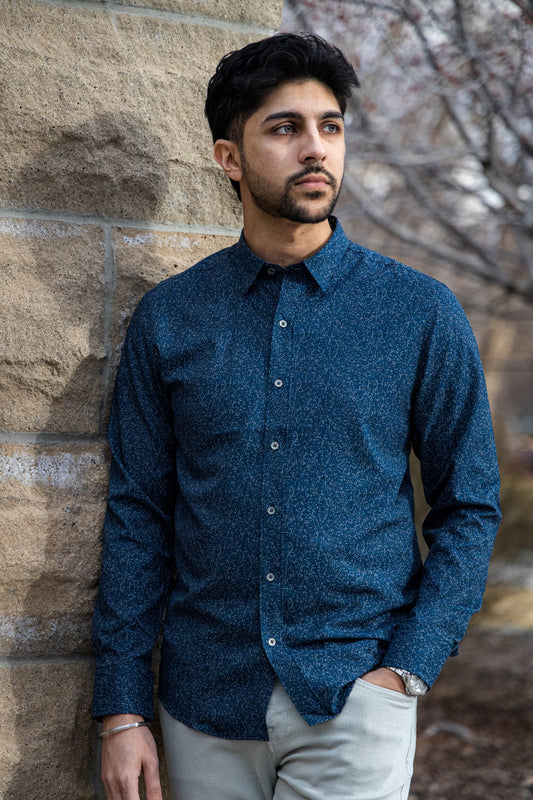 W.R.K. Mini Dot 4-Way Stretch LS Shirt
