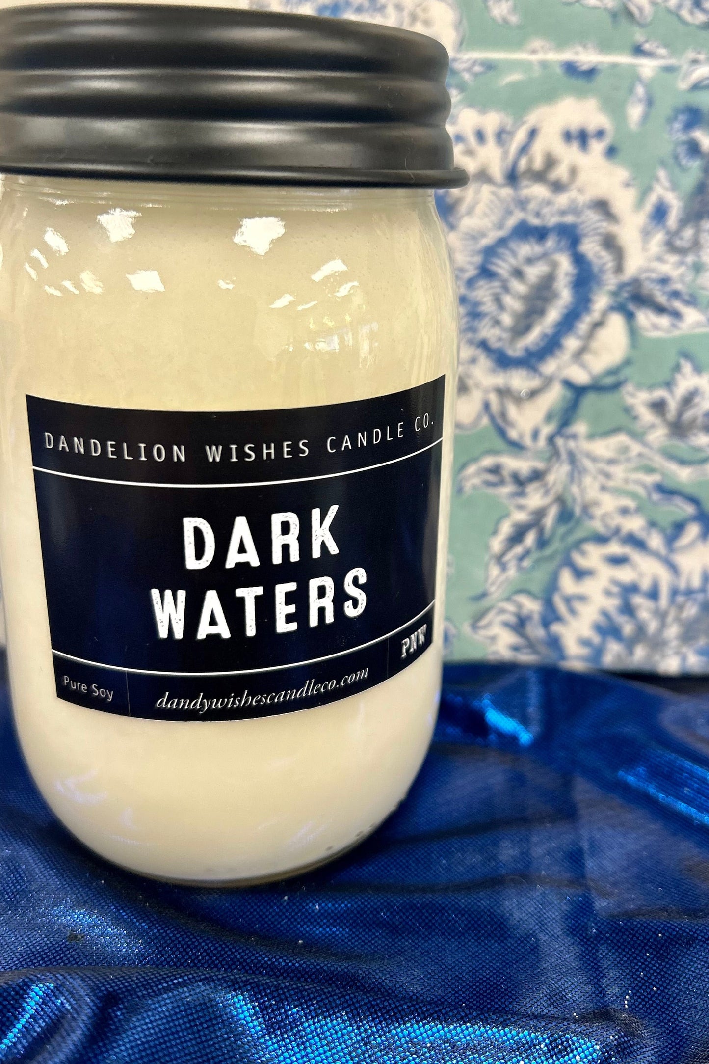 Dandelion Wishes Candle Co. 100% Soy Candle Large Mason Jar - 16oz