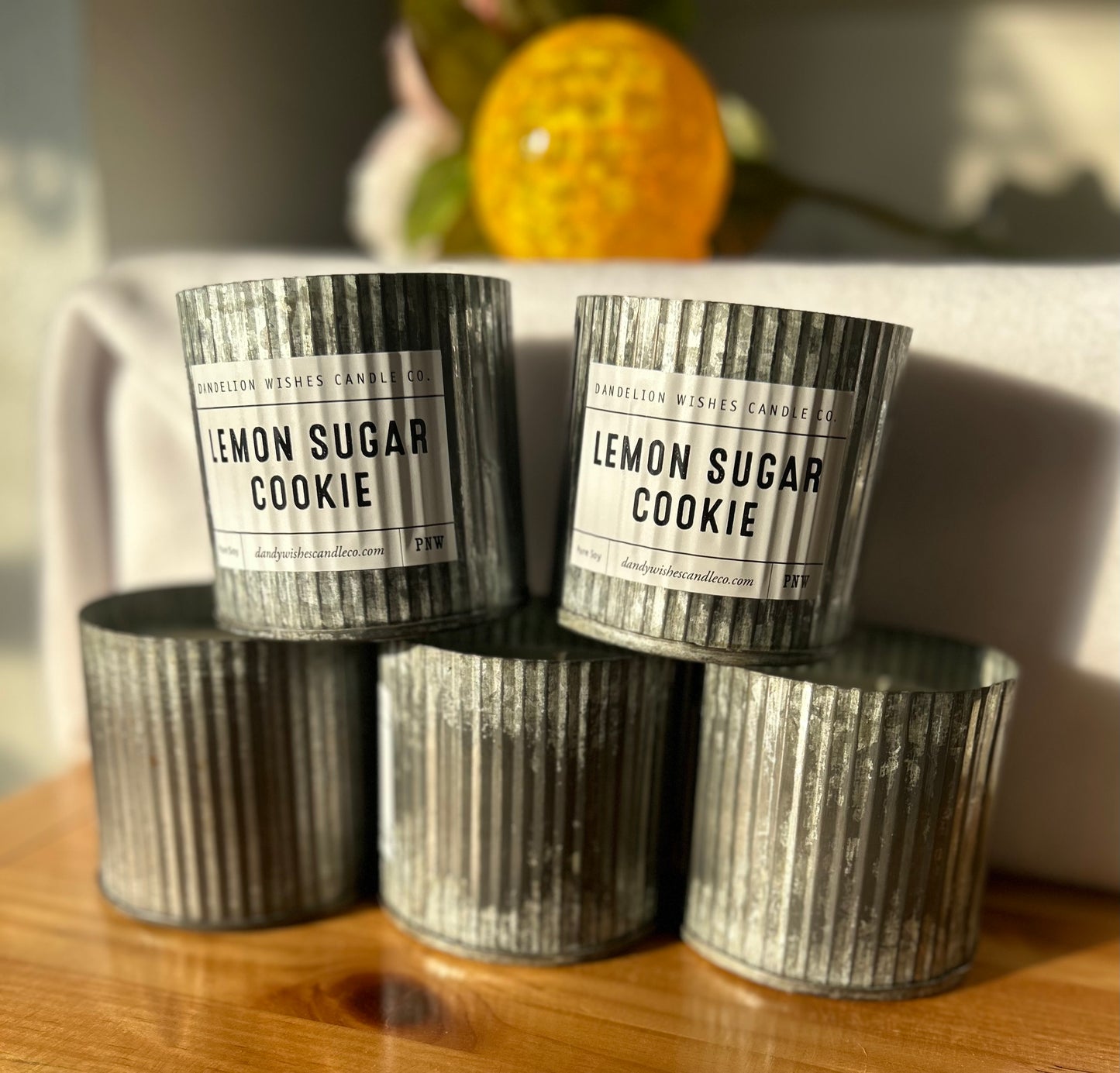 Dandelion Wishes Candle Co. 100% Soy Candle Tin - 12oz