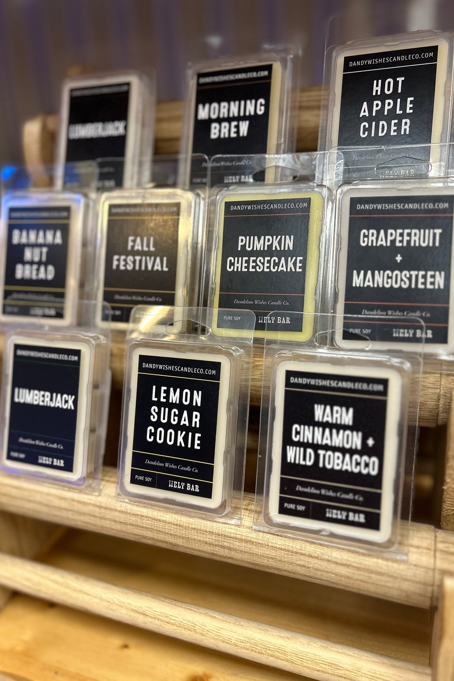 Dandelion Wishes Candle Co. 100% Soy Melt Bars