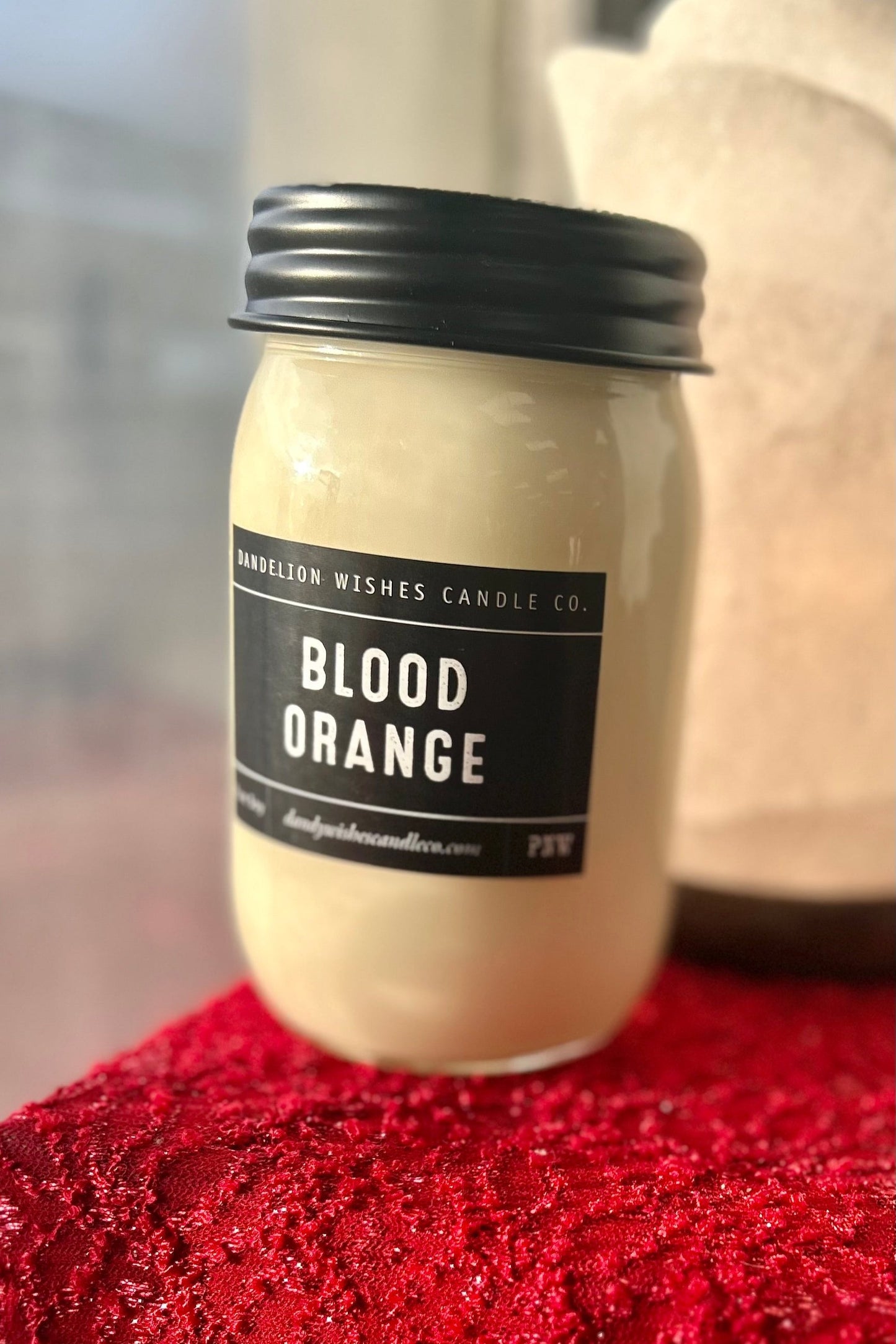 Dandelion Wishes Candle Co. 100% Soy Candle Large Mason Jar - 16oz