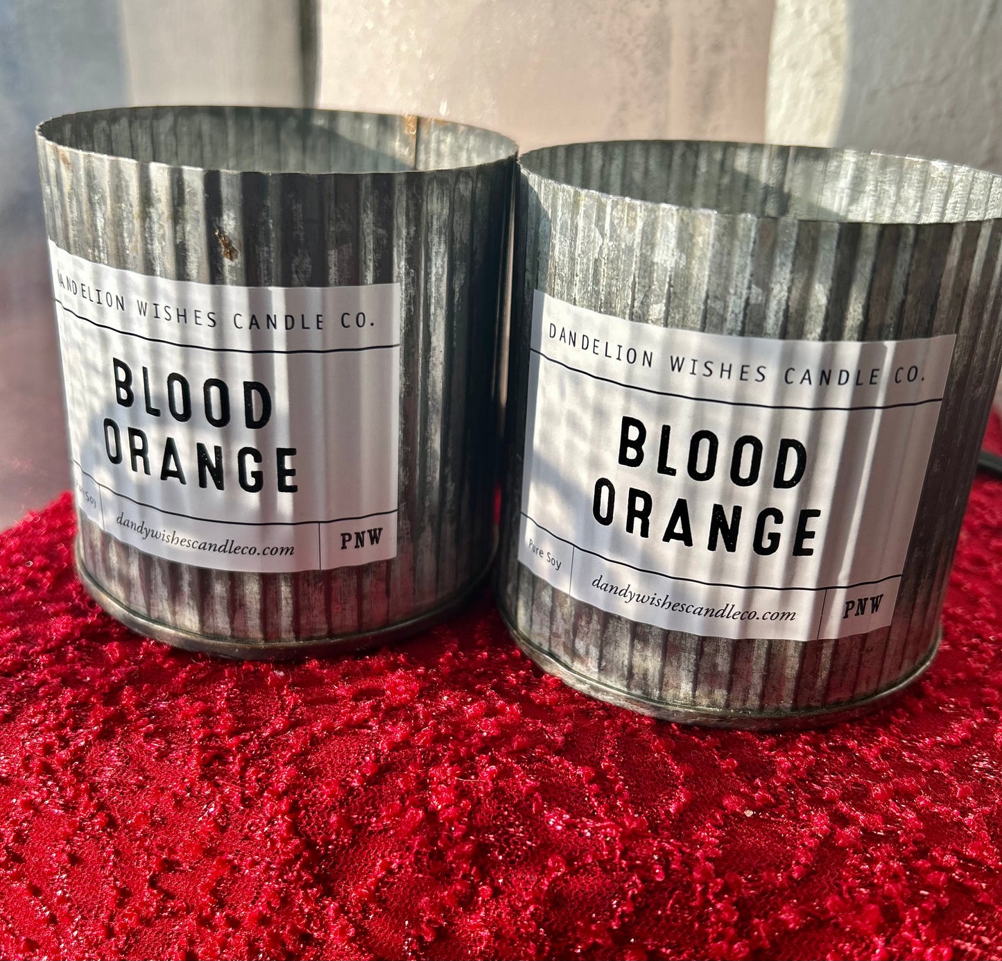 Dandelion Wishes Candle Co. 100% Soy Candle Tin - 12oz