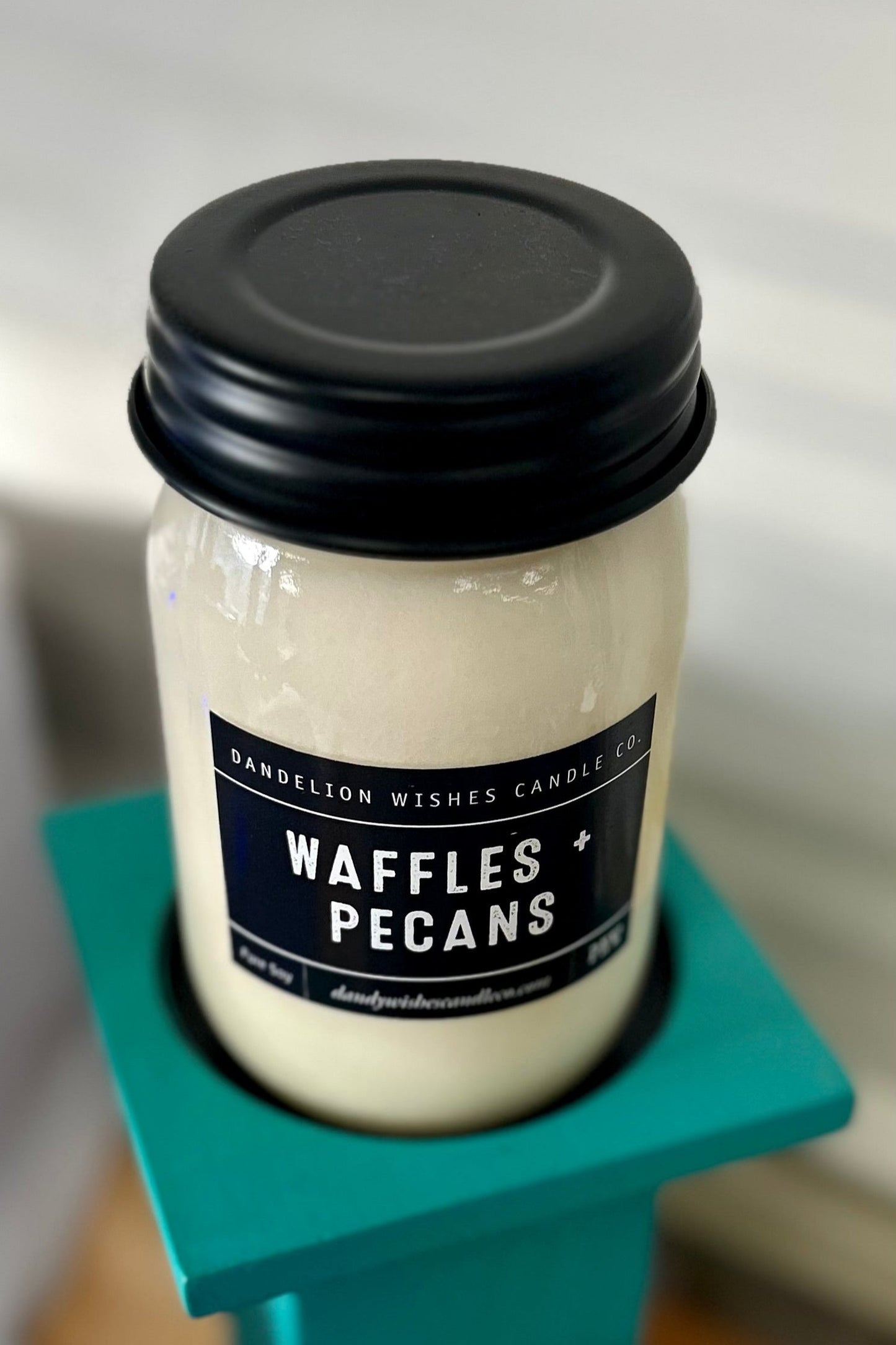 Dandelion Wishes Candle Co. 100% Soy Candle Large Mason Jar - 16oz