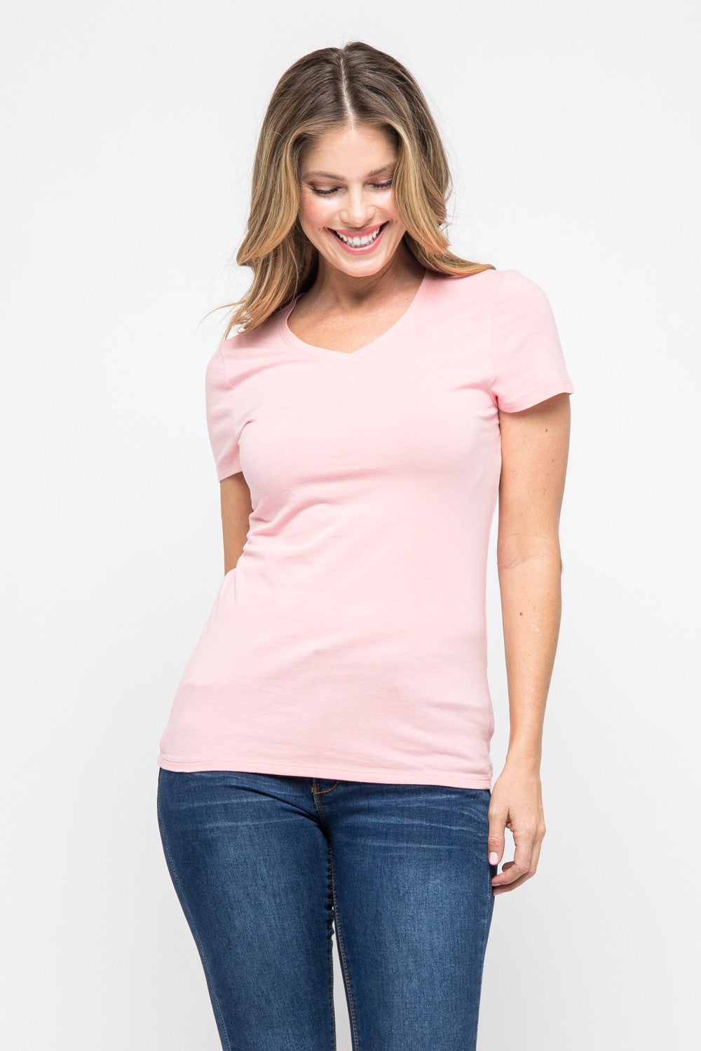 Not so Basic - Crew & V neck Essential T Shirt by Cielio