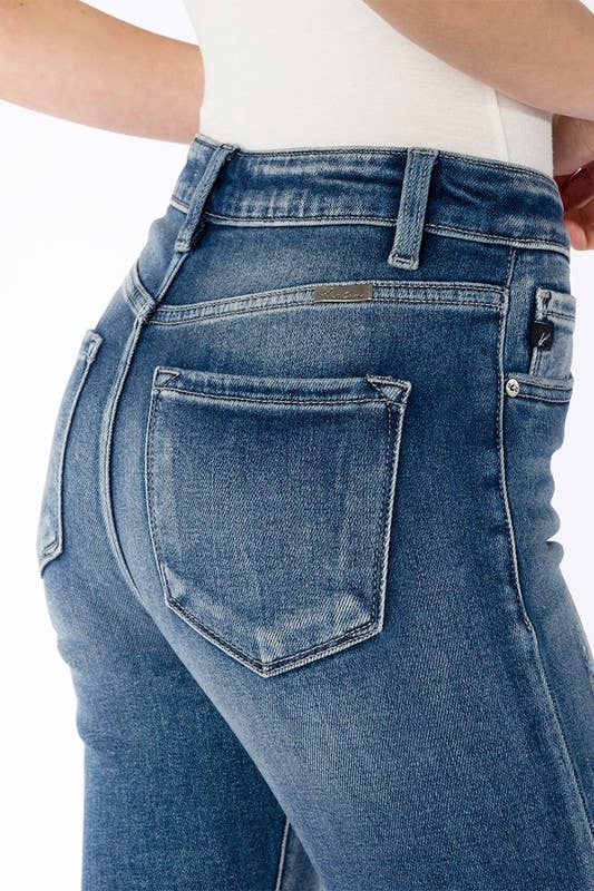 KanCan High -Rise Dark Wash Ankle Skinny