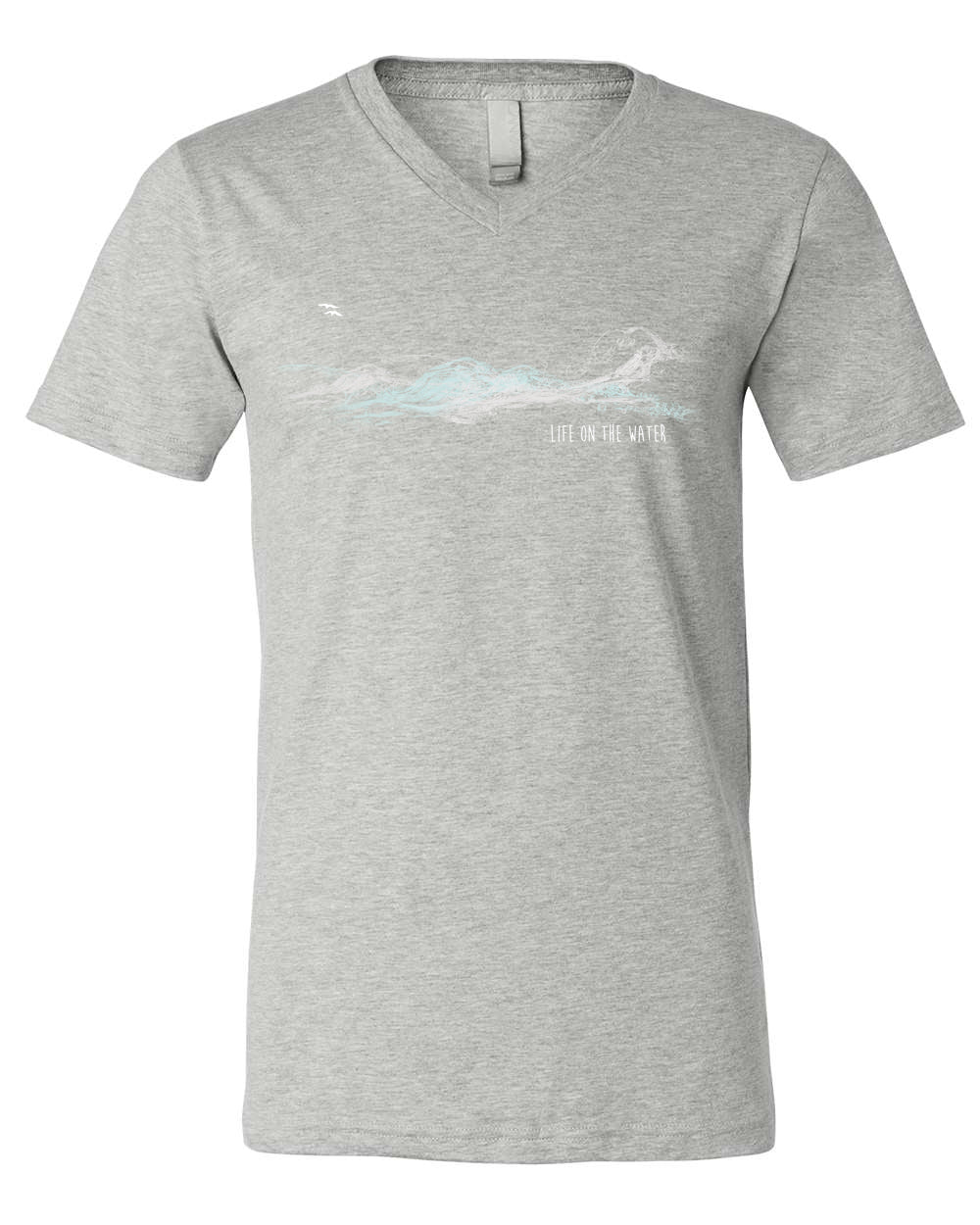 Life On The Water 2020 Design - V neck T-Shirt