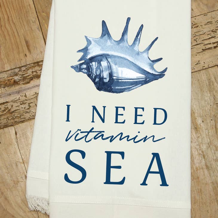 I Need Vitamin Sea / Kitchen Towel
