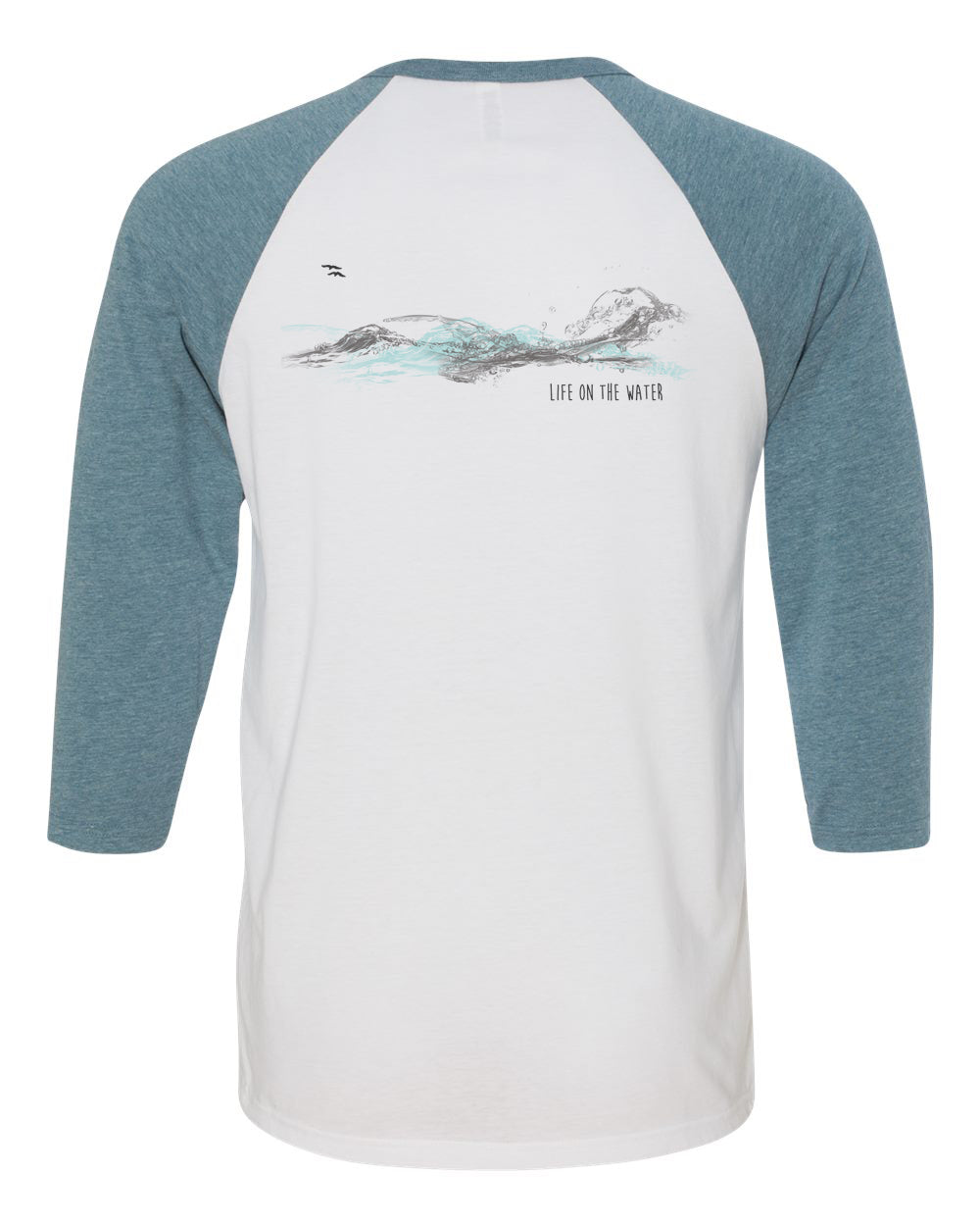 Life On The Water 2020 Design - Baseball Tee