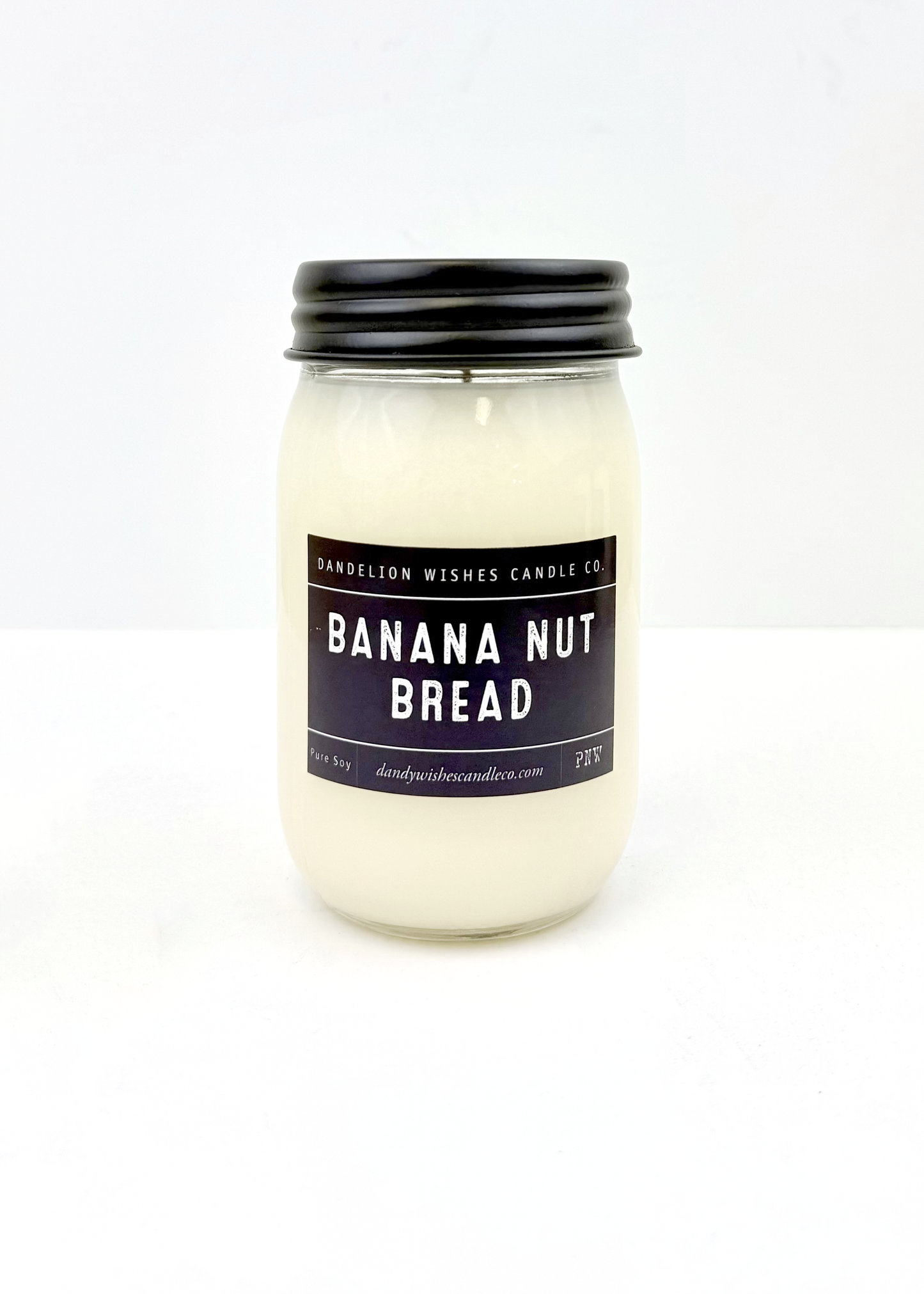 Dandelion Wishes Candle Co. 100% Soy Candle Large Mason Jar - 16oz