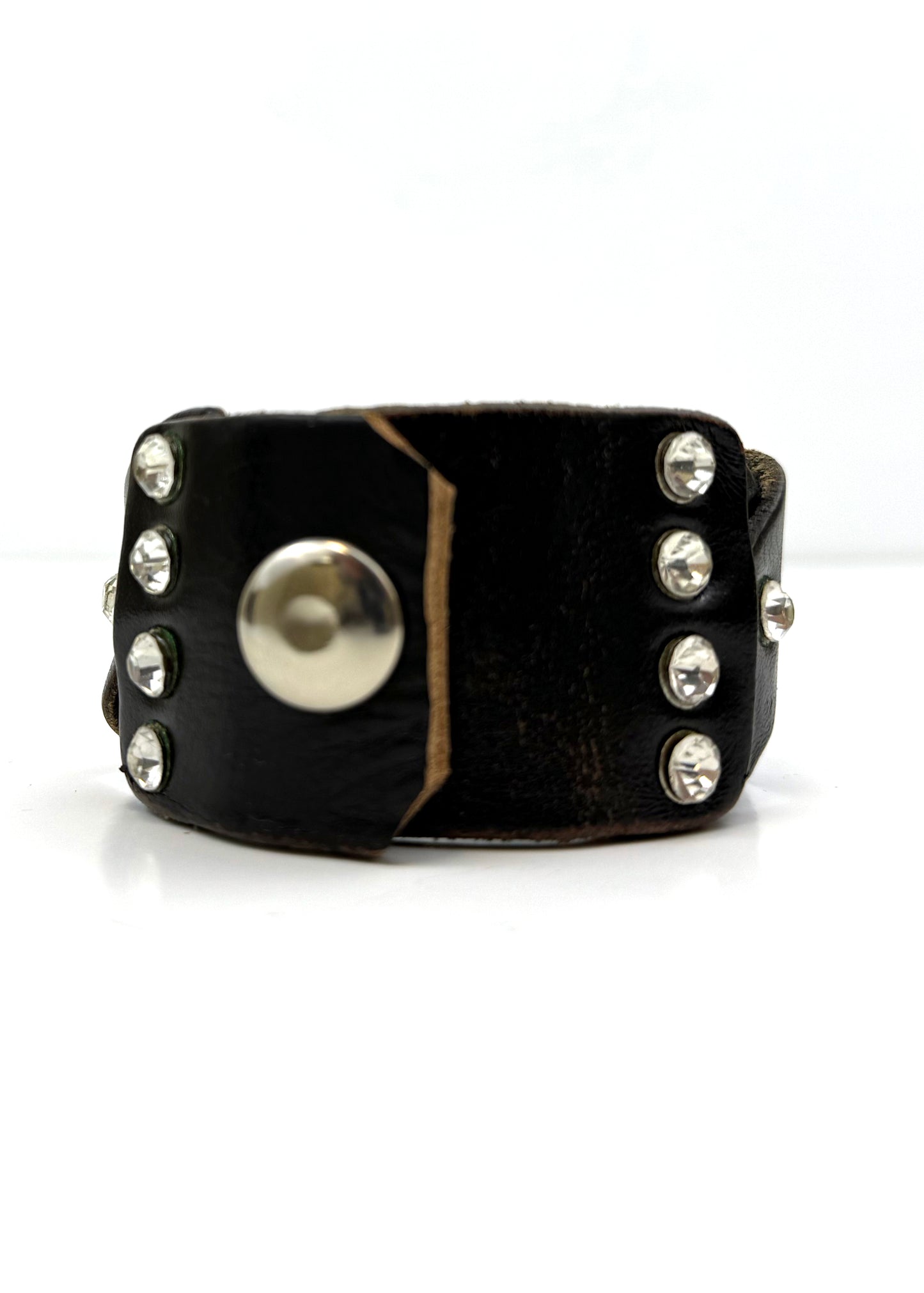 Silverware By Design - Leather Cuff Bracelet