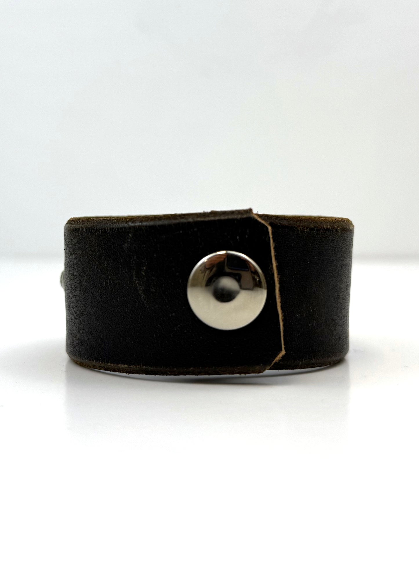 Silverware By Design - Leather Cuff Bracelet