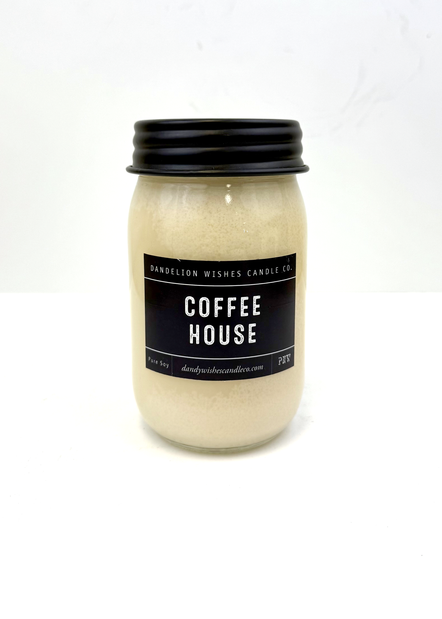 Dandelion Wishes Candle Co. 100% Soy Candle Large Mason Jar - 16oz