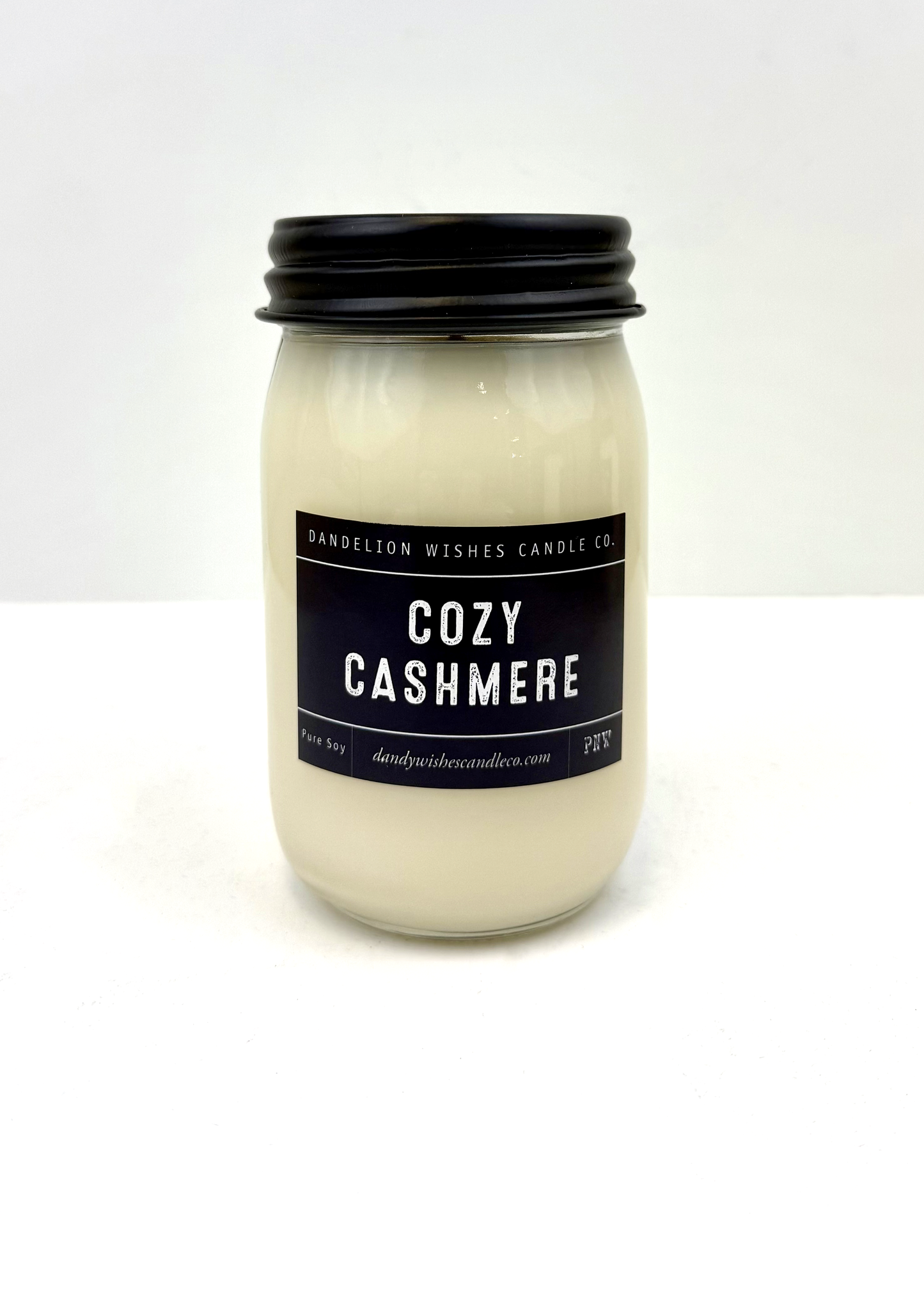 Dandelion Wishes Candle Co. 100% Soy Candle Large Mason Jar - 16oz