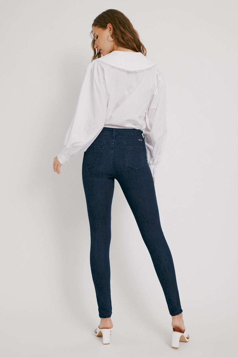 KanCan Super Dark High Rise Skinny