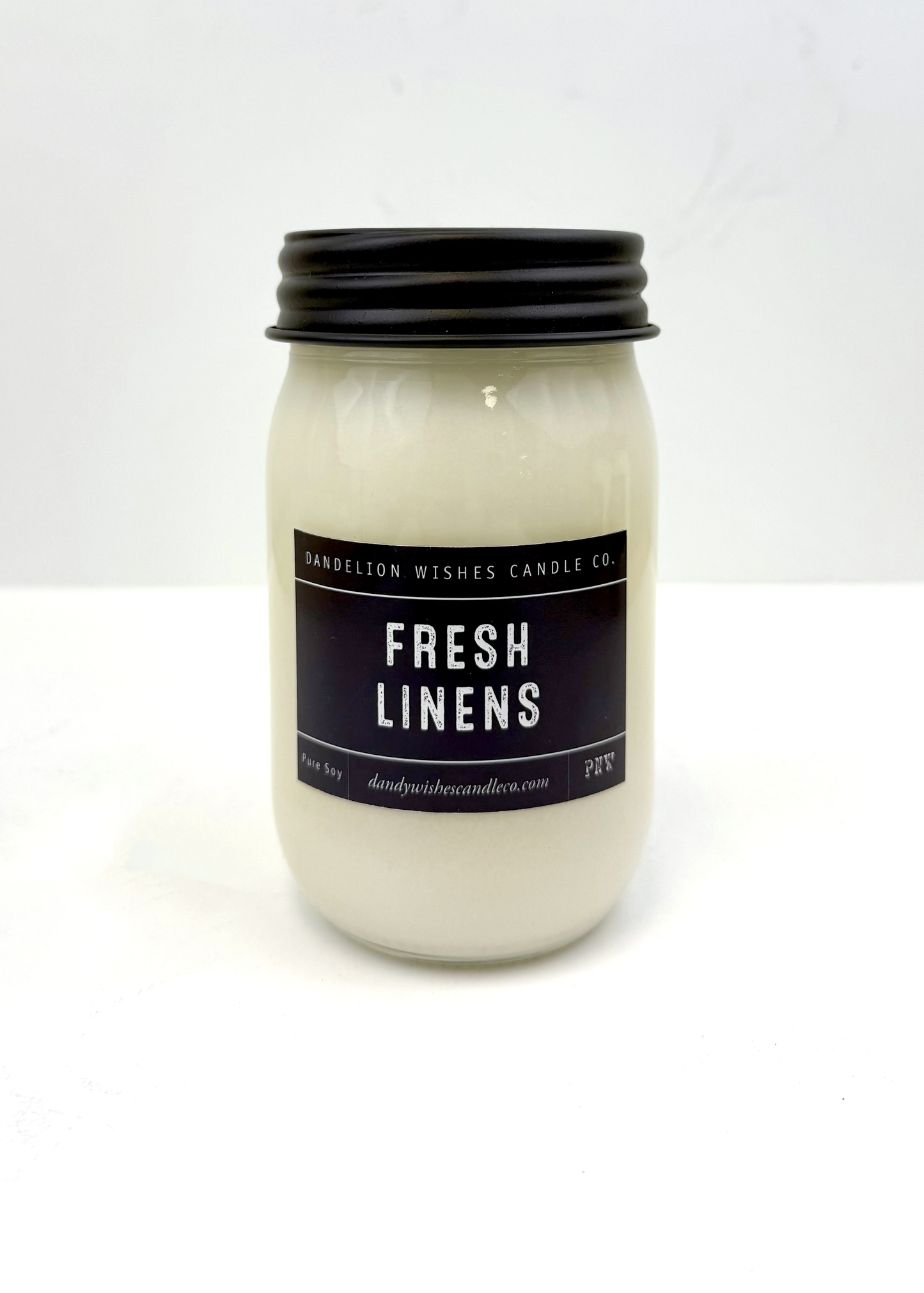 Dandelion Wishes Candle Co. 100% Soy Candle Large Mason Jar - 16oz