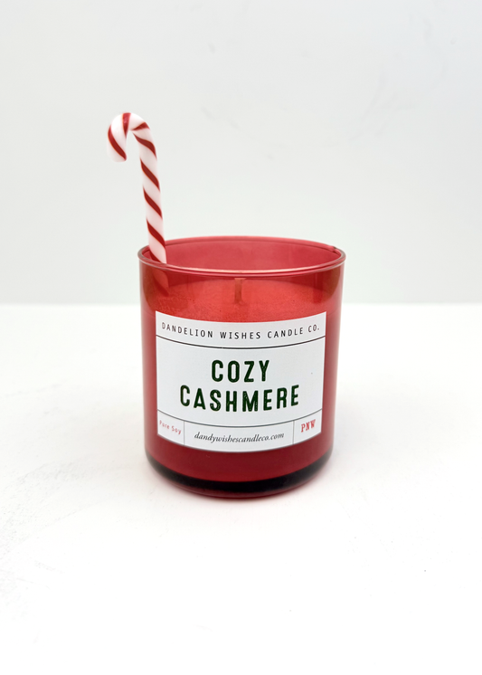 Dandelion Wishes Candle Co. 100% Soy Candle Small Jar - 8oz Holiday Jar