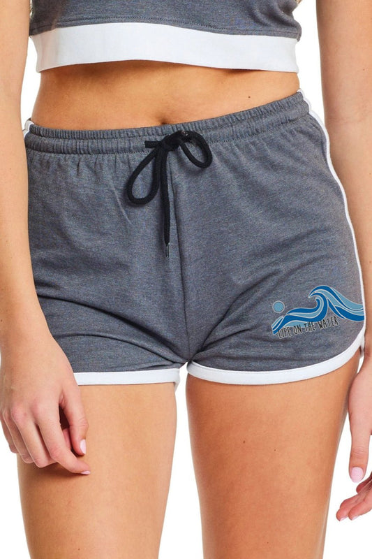 Life on the Water - 2024 - Drawstring Shorts: Charcoal