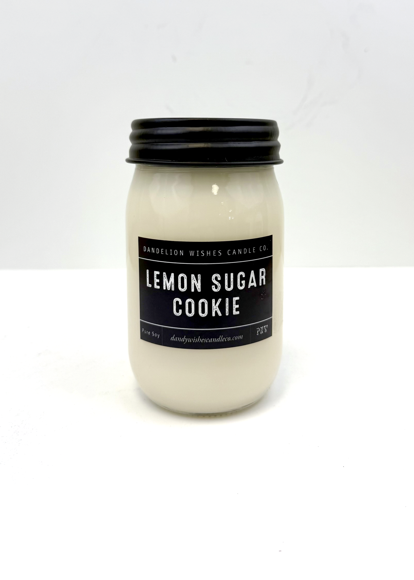 Dandelion Wishes Candle Co. 100% Soy Candle Large Mason Jar - 16oz