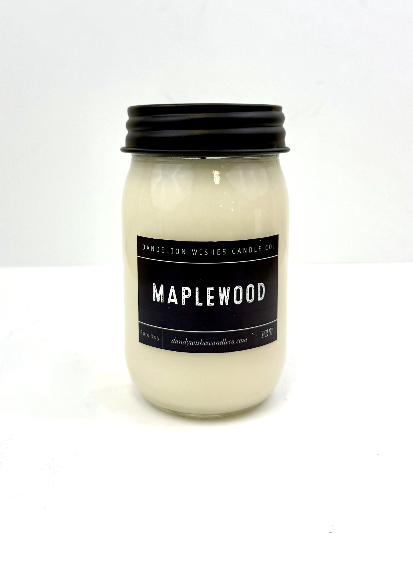 Dandelion Wishes Candle Co. 100% Soy Candle Large Mason Jar - 16oz