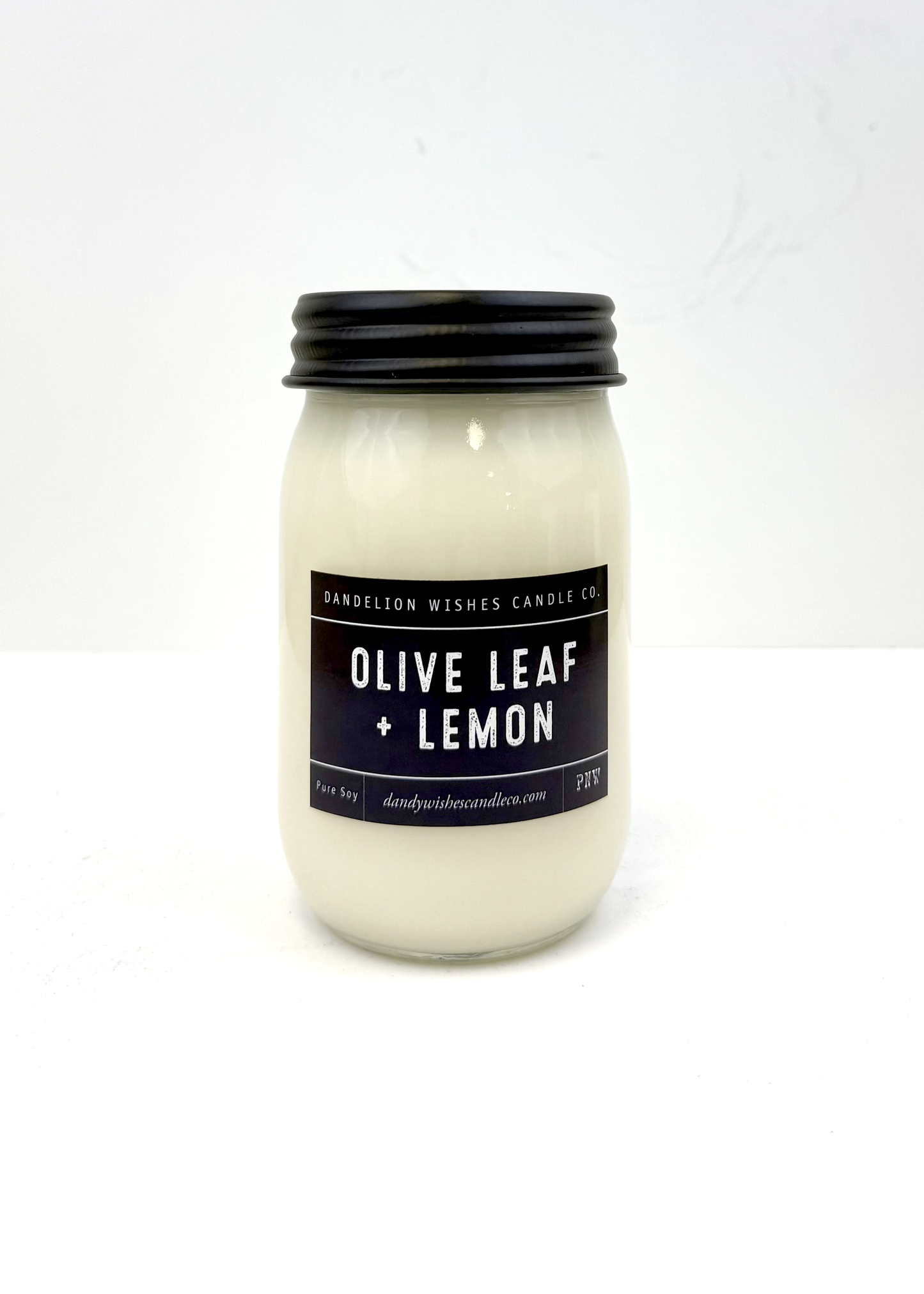 Dandelion Wishes Candle Co. 100% Soy Candle Large Mason Jar - 16oz