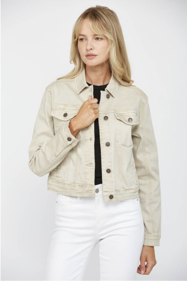 Sand - Stretch Classic Jacket