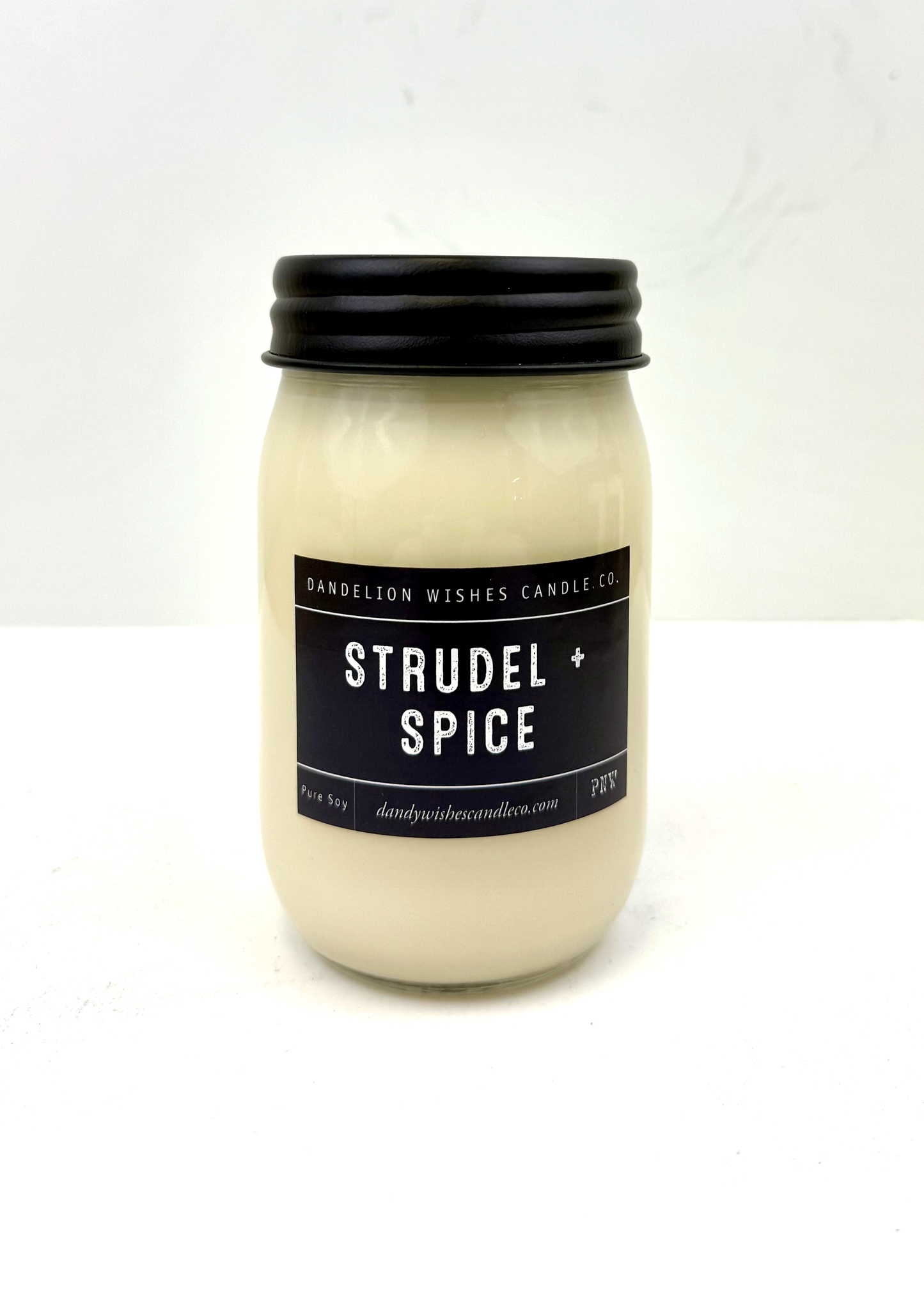 Dandelion Wishes Candle Co. 100% Soy Candle Large Mason Jar - 16oz