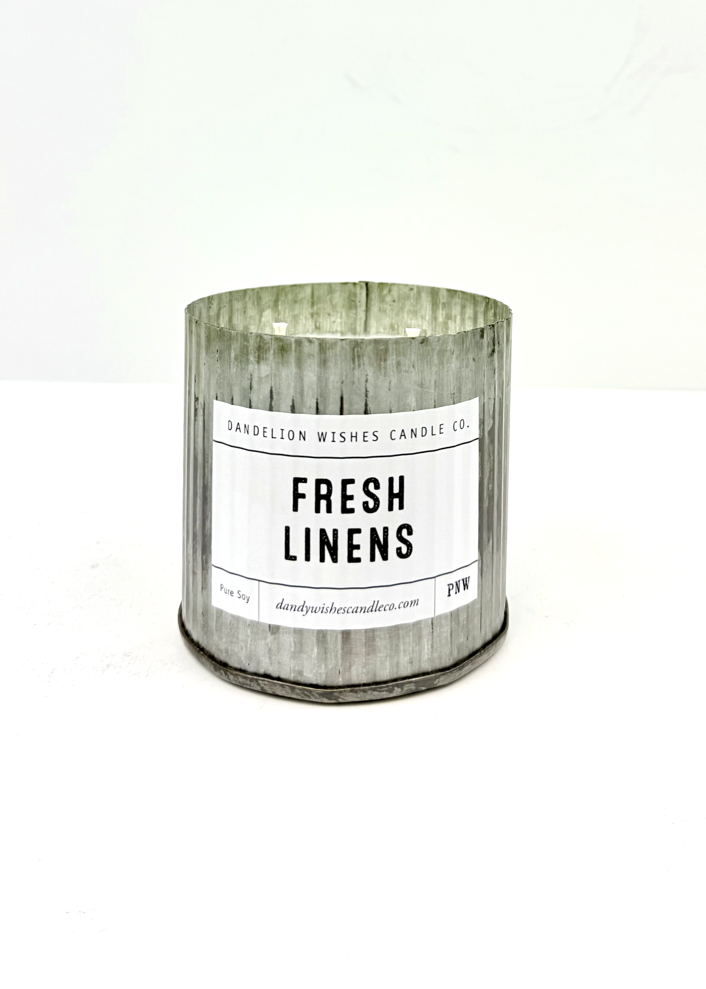 Dandelion Wishes Candle Co. 100% Soy Candle Tin - 12oz