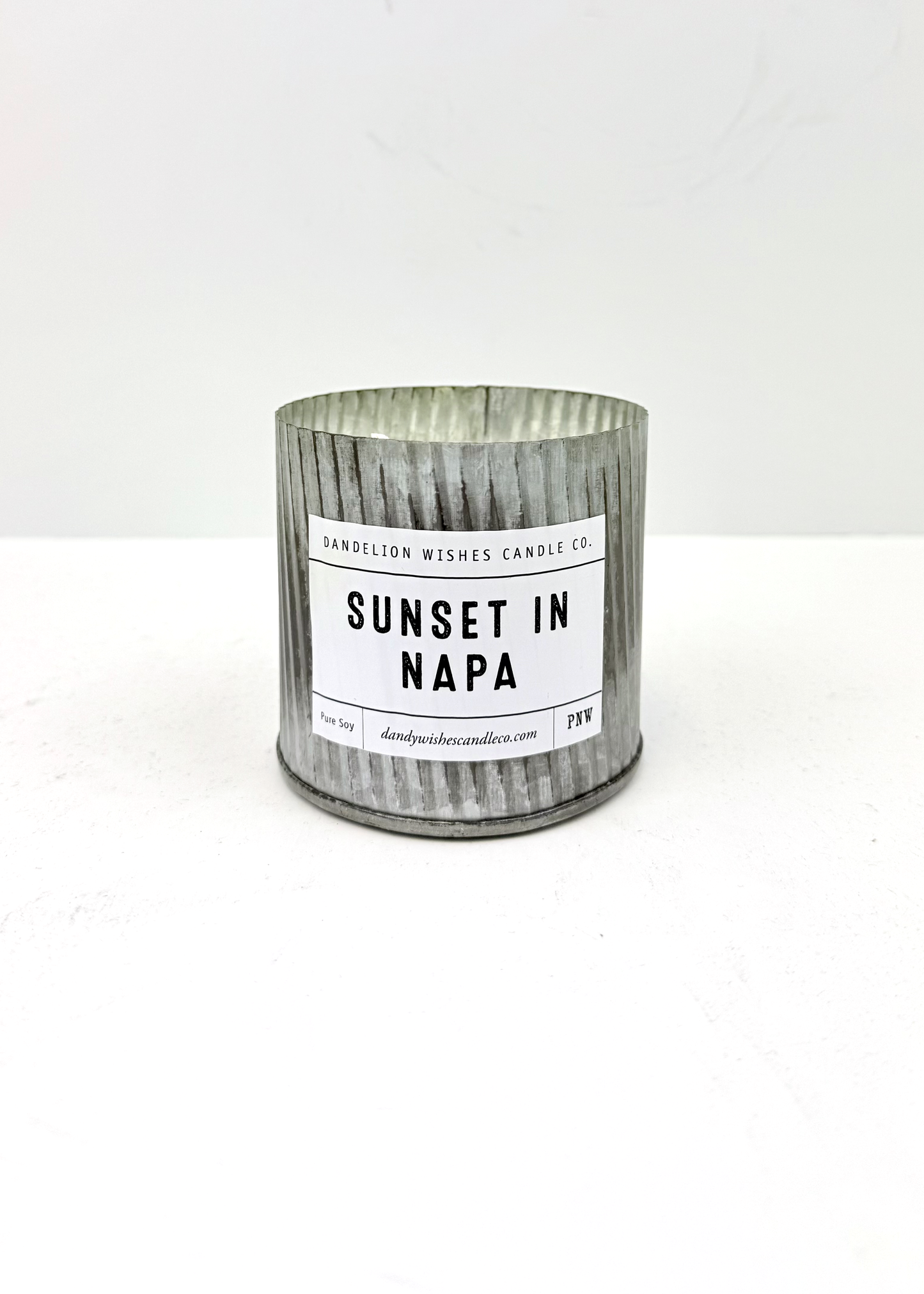 Dandelion Wishes Candle Co. 100% Soy Candle Tin - 12oz