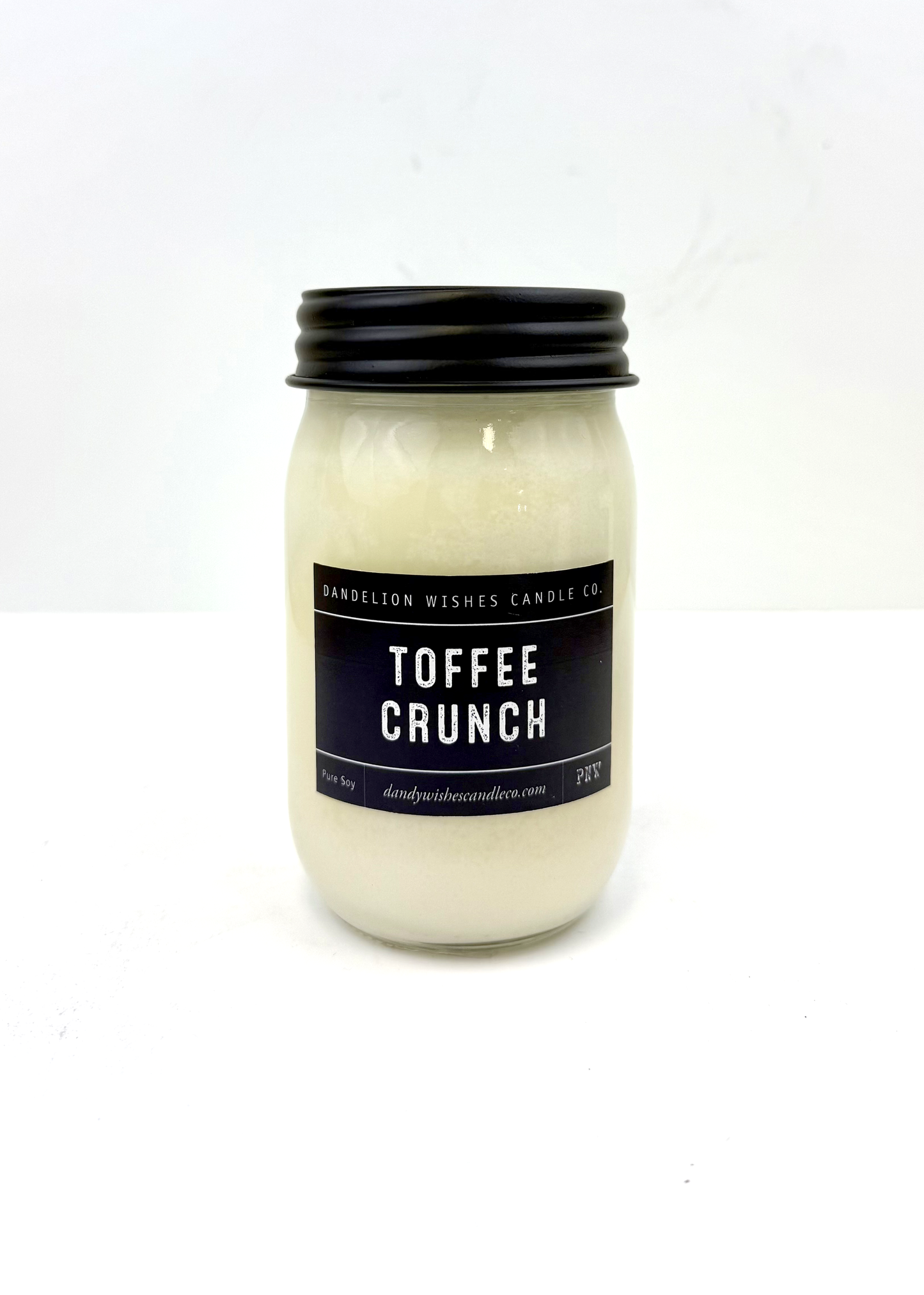 Dandelion Wishes Candle Co. 100% Soy Candle Large Mason Jar - 16oz