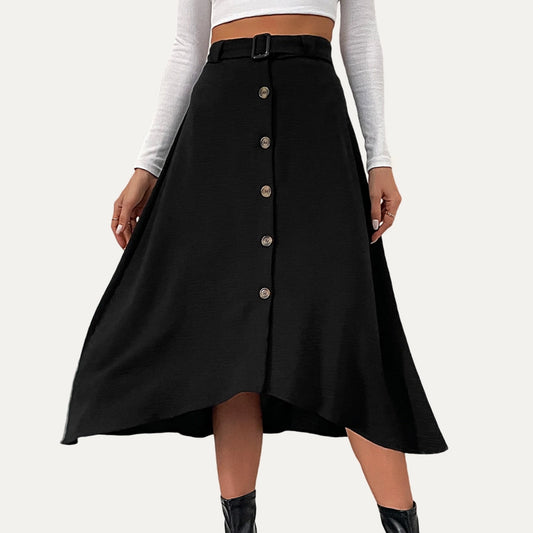 Must Have Belted Midi Skirt
