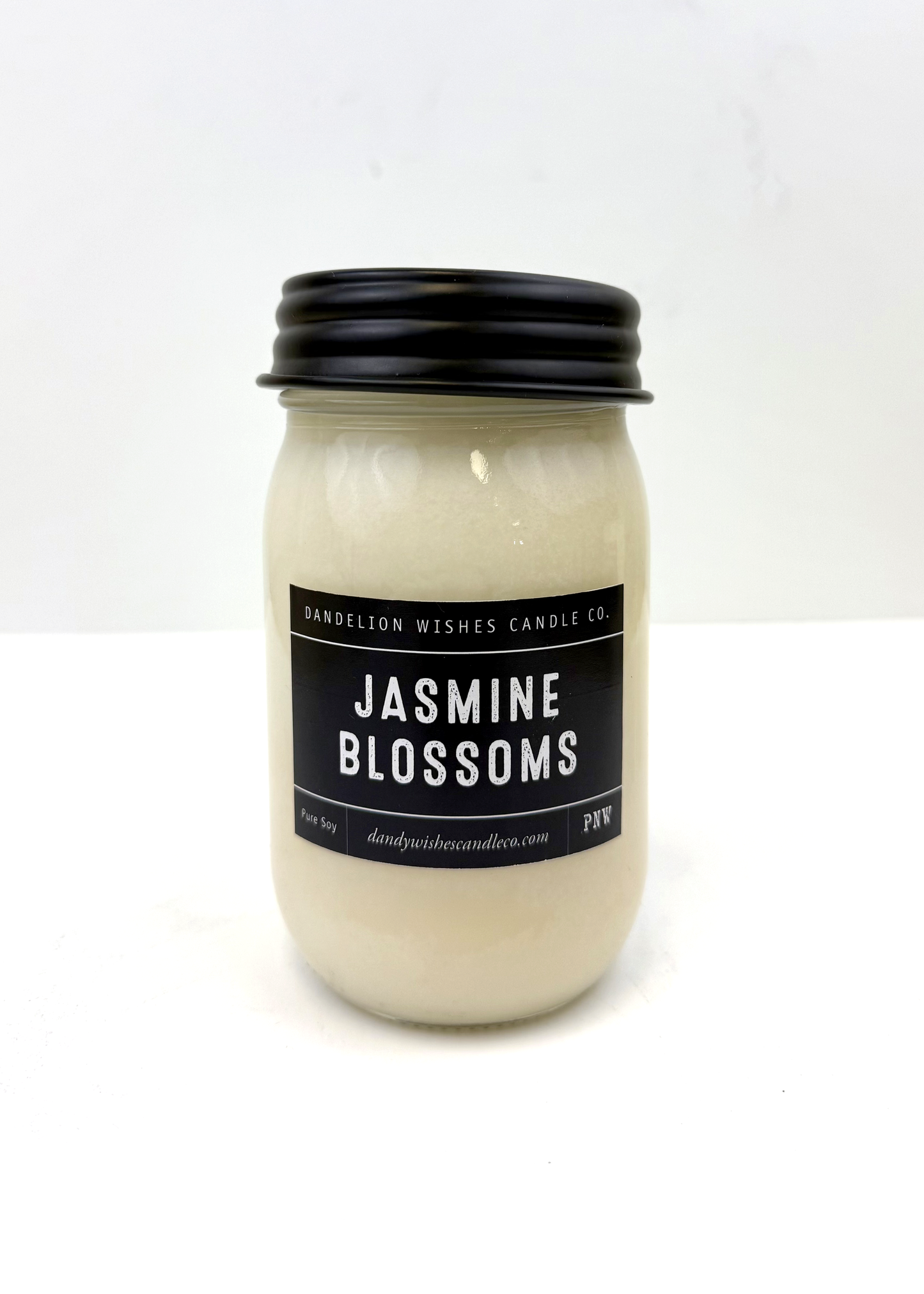 Dandelion Wishes Candle Co. 100% Soy Candle Large Mason Jar - 16oz